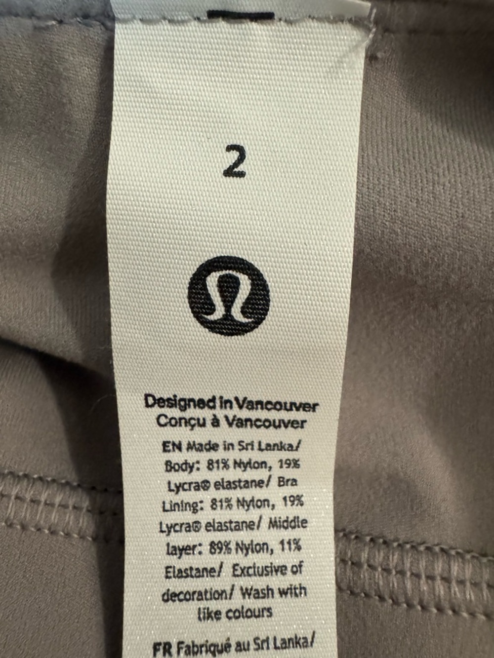 Lululemon Align Tank Top *Light
Support, A/B Cup in MAUVE GREY - Picture 8 of 13